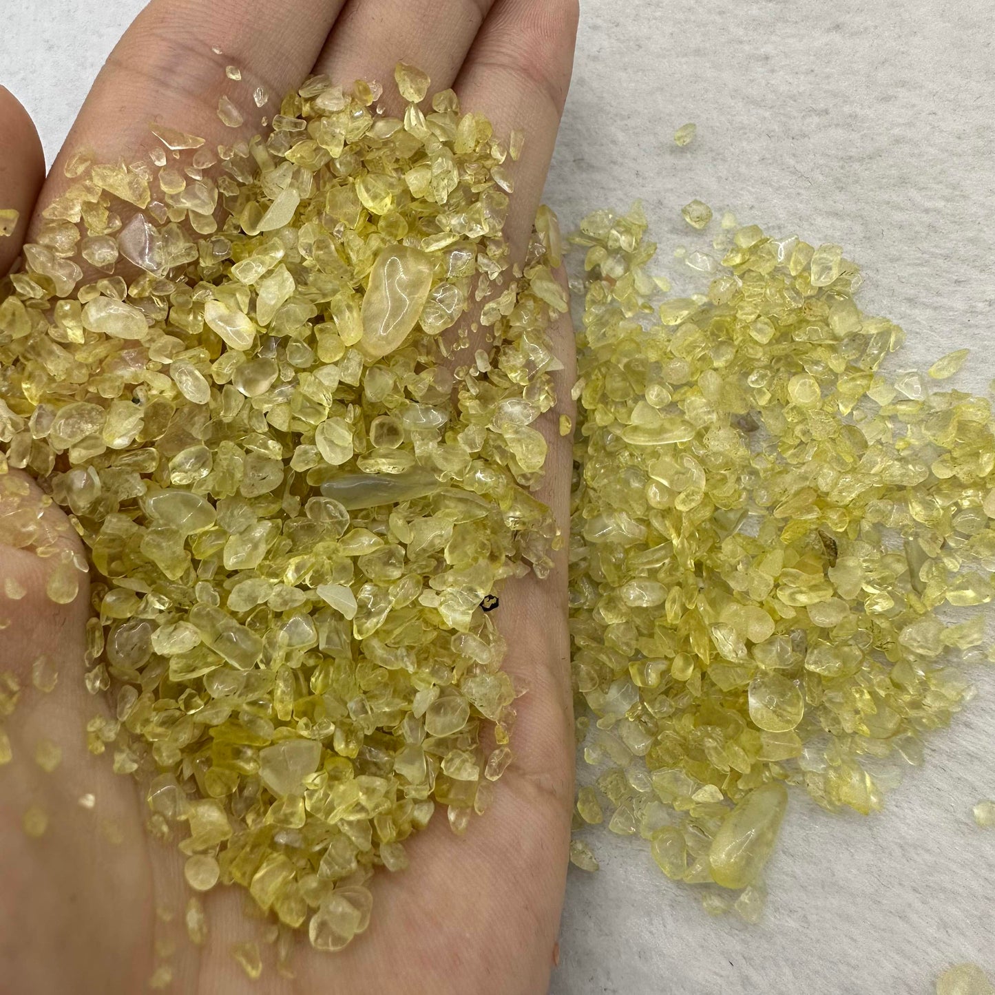 Citrine Chips, Heat Treated Citrine Gemstone chips