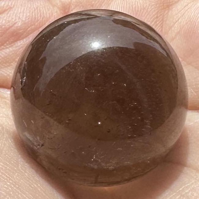 Nature Smoky Quartz Crystal Ball, Great Quality, Smoky Quartz Mini Sphere, Small Smoky Quartz Orb, Gemstone Sphere