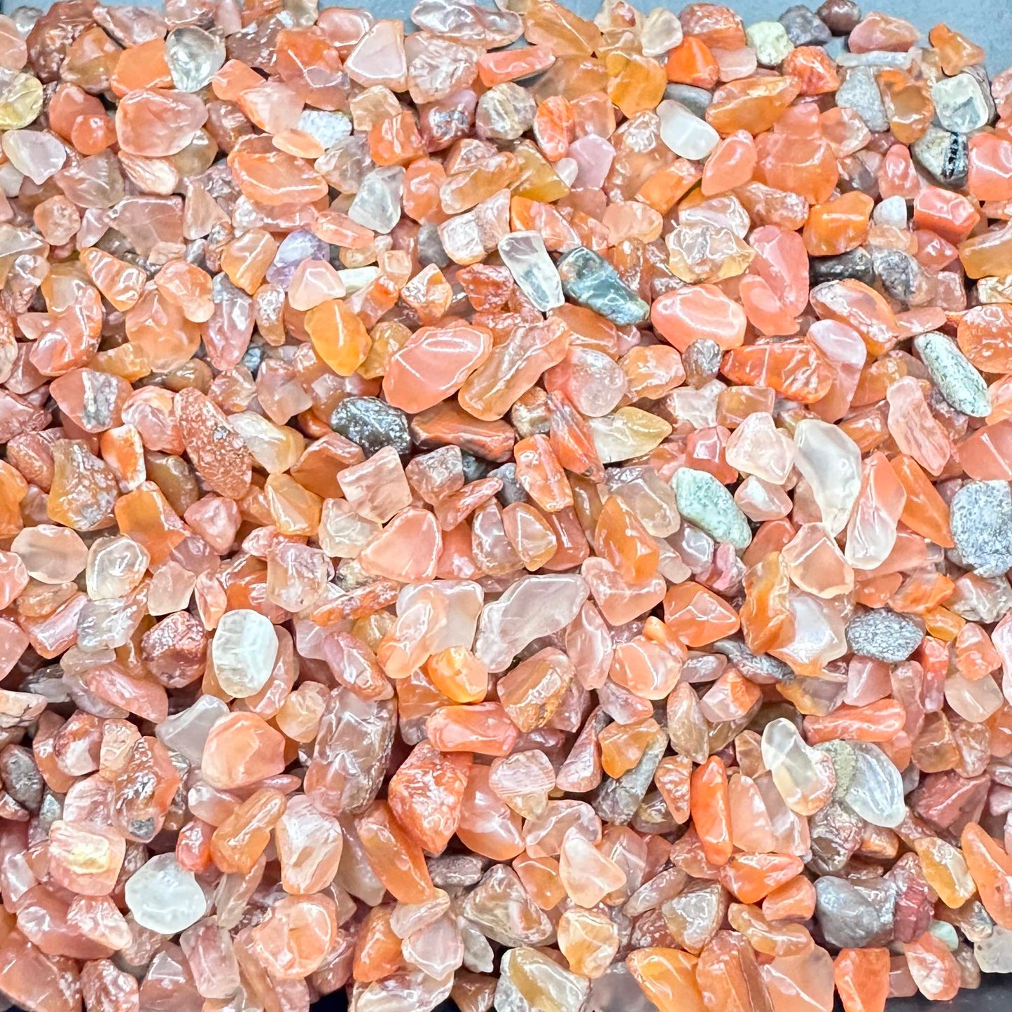 Natural Red Agate Crystal Chips, Red Agate Gemstone Chips