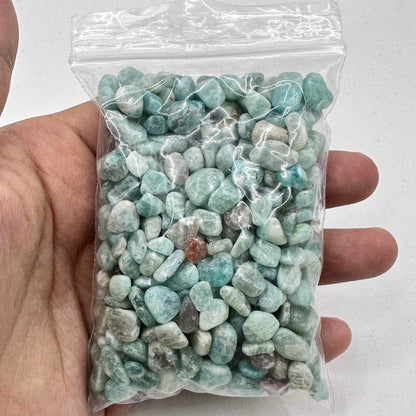 Natural Amazonite Crystal Chips, Amazonite Gemstone Chips
