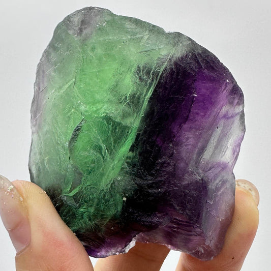 Nature Fluorite Raw Stones, Crystal Specimens of Colorful Fluorite, Green Fluorite and Purple Fluorite