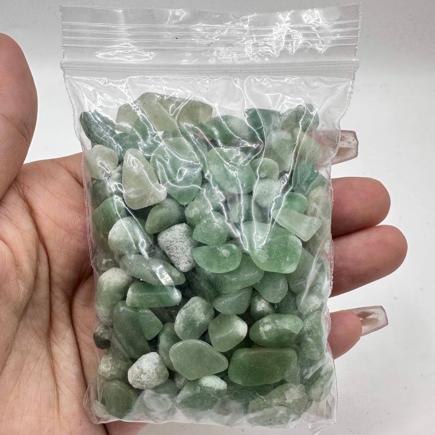 Natural Green Aventurine Crystal Chips, Green Aventurine Gemstone Chips