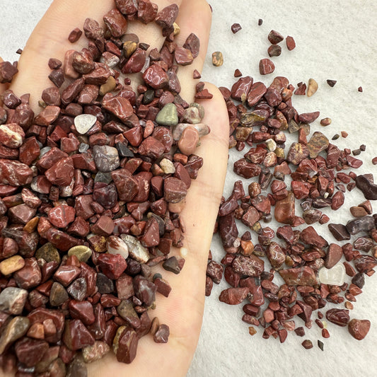 Natural Red Jasper Crystal Chips, Red Jasper Gemstone Chips