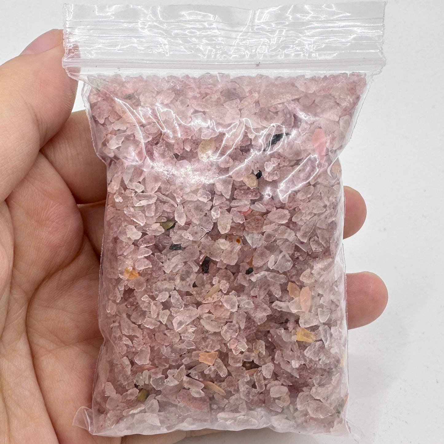 Natural Strawberry Quartz Chips, Gemstone chips