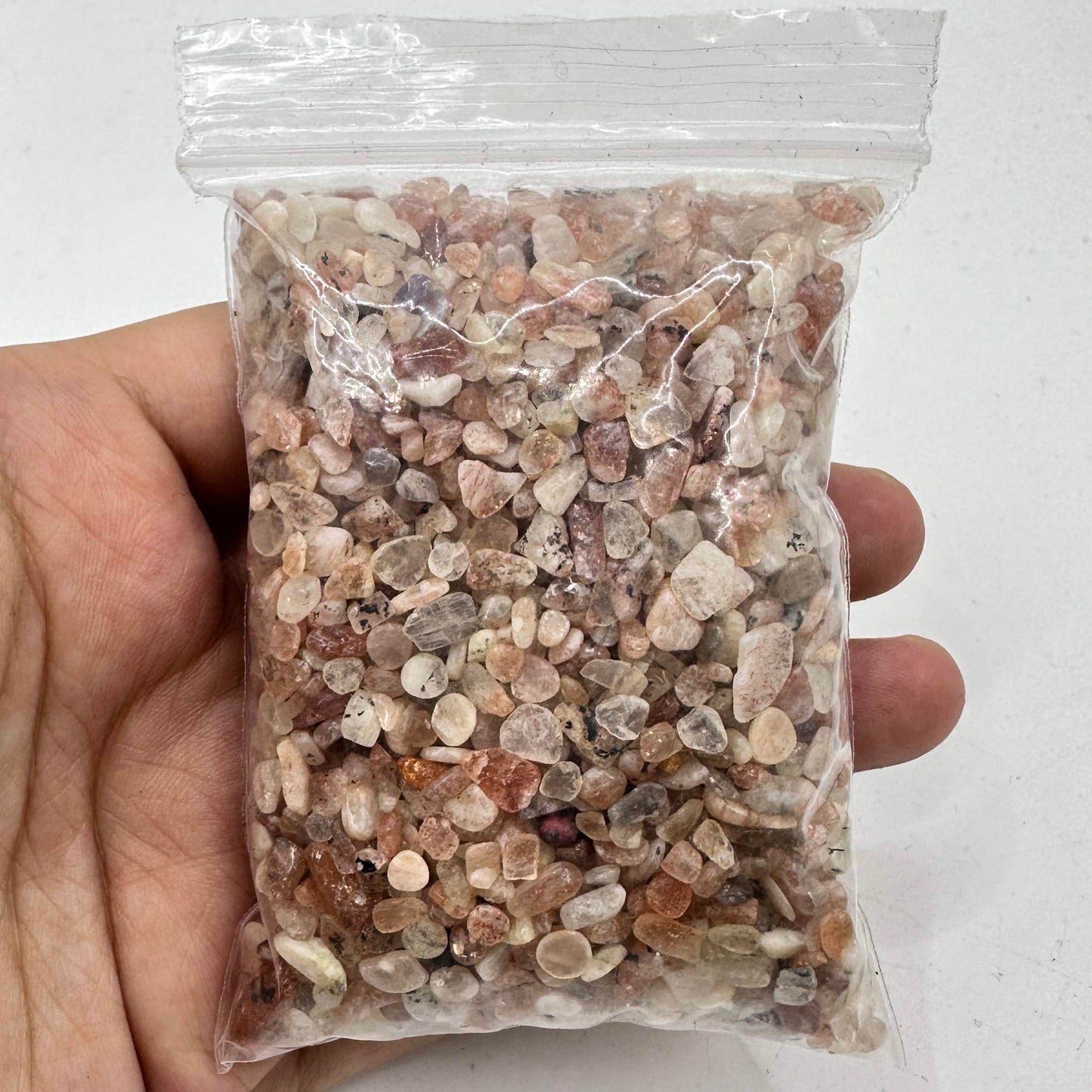 Natural Sunstone Crystal Chips, Sparkling Sunstone Gemstone Chips