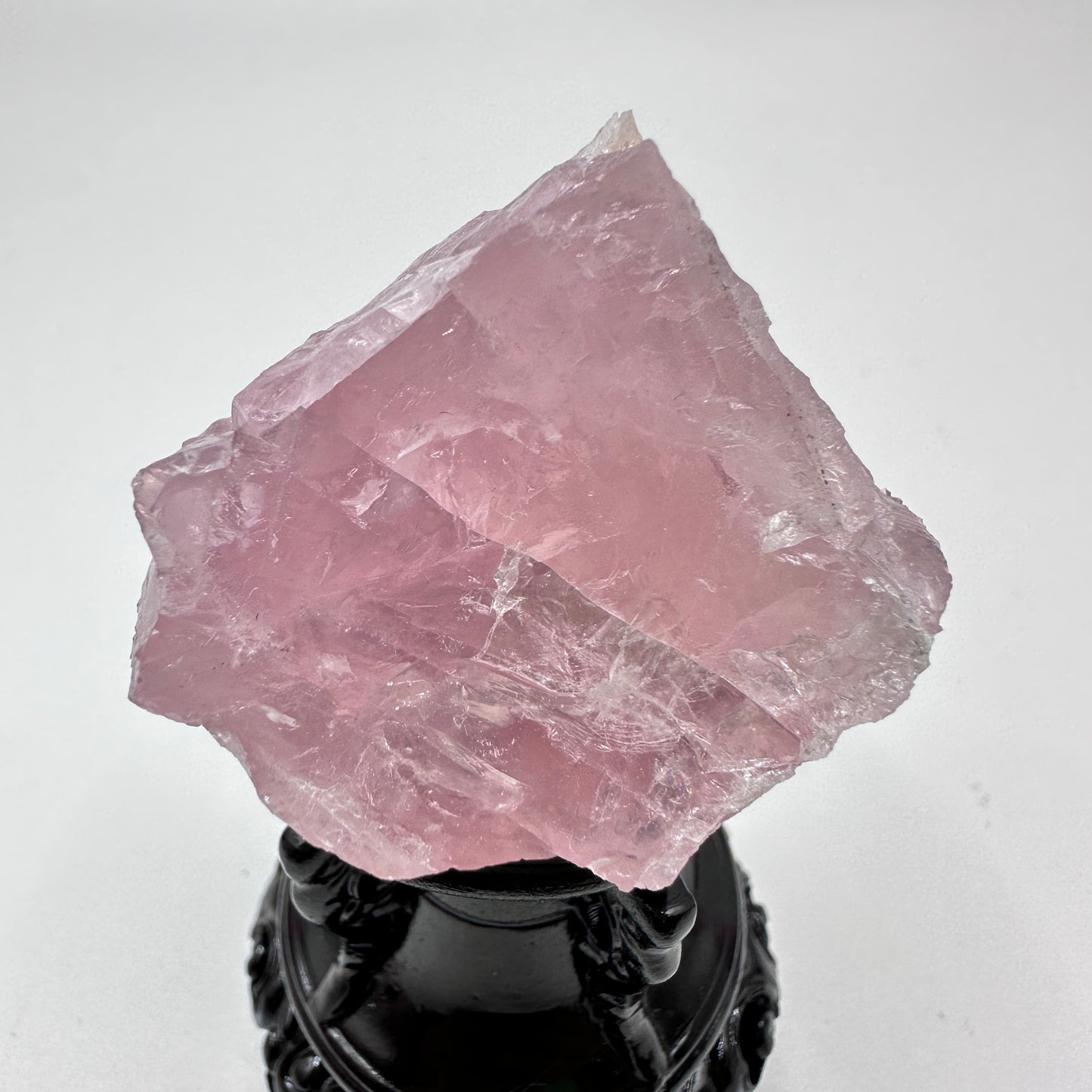 Nature Rose Quartz Raw Stone, Genuine Pink Quartz Crystal Chunks