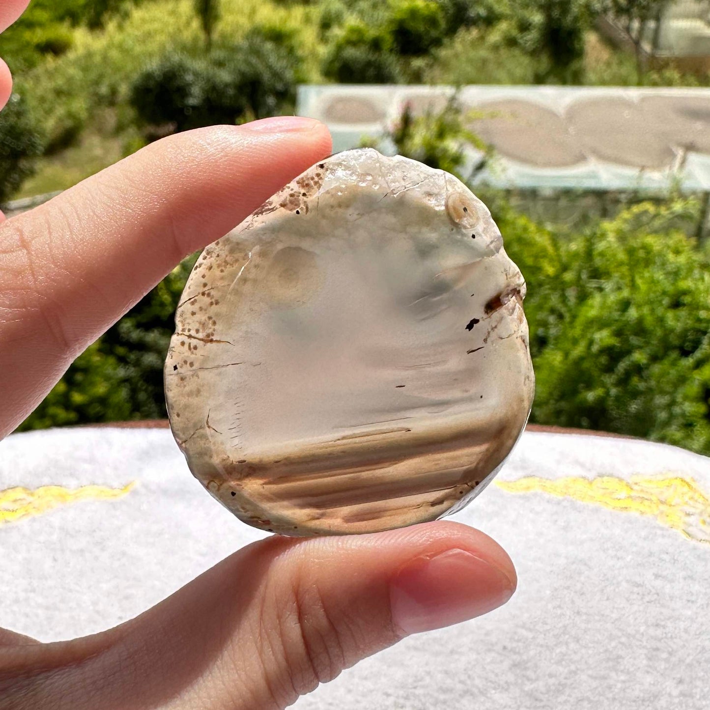 Natural Agate Slices in Different Sizes, Polished Agate Slabs, Agate Crystal Plates