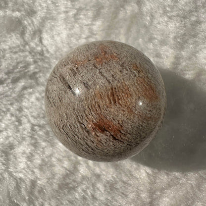 Nature Garden Quartz Mini Spheres, Lodolite Quartz Crystal Sphere, Thousand Layers Phantom Crystal Ball, Scenic Quartz, Landscape Quartz