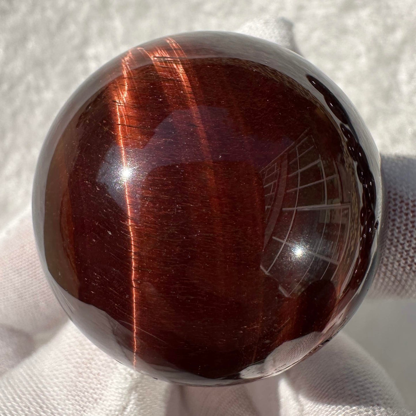 Red Tiger Eye Crystal Ball, Multiple Sizes Red Tiger Eye Mini Sphere