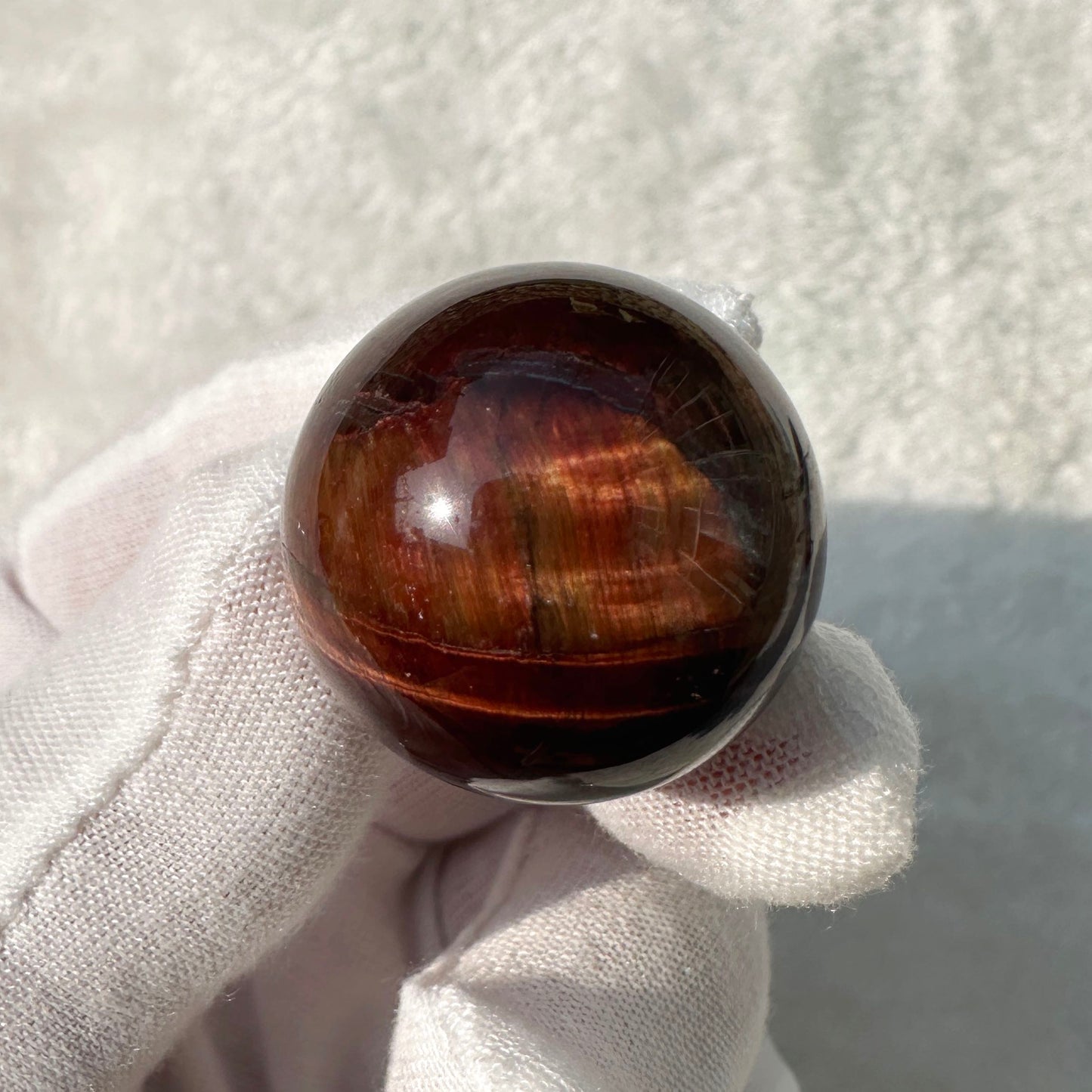 Red Tiger Eye Crystal Ball, Multiple Sizes Red Tiger Eye Mini Sphere