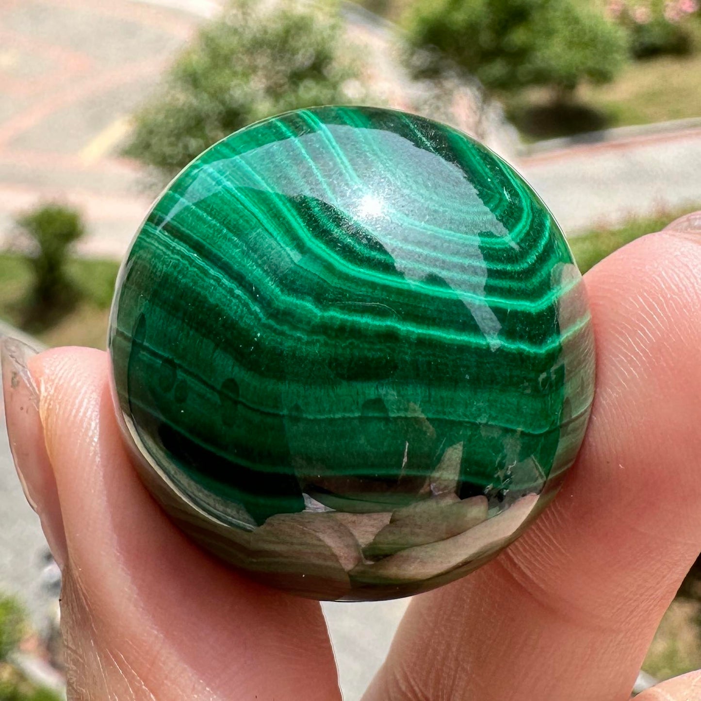 Nature Malachite Mini Spheres,  High Quality Malachite Crystal Balls, Malachite Orb, Gemstone Sphere