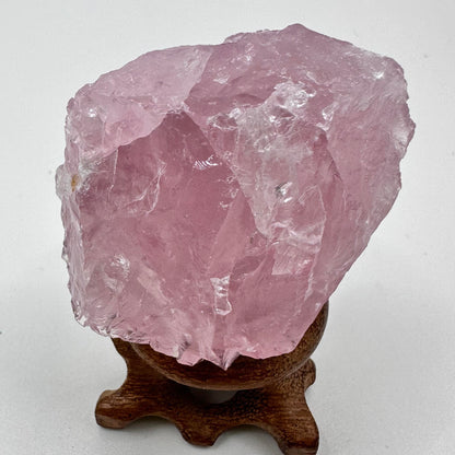 Nature Rose Quartz Raw Stone, Genuine Pink Quartz Crystal Chunks