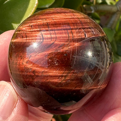 Red Tiger Eye Crystal Ball, Multiple Sizes Red Tiger Eye Mini Sphere