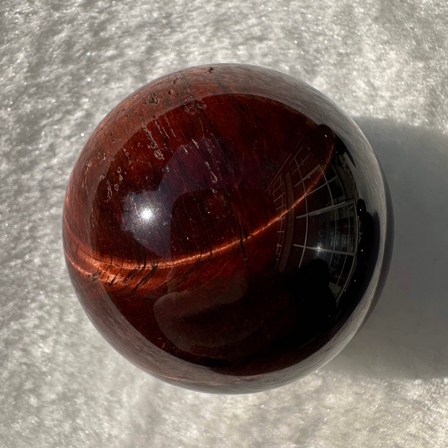 Red Tiger Eye Crystal Ball, Multiple Sizes Red Tiger Eye Mini Sphere