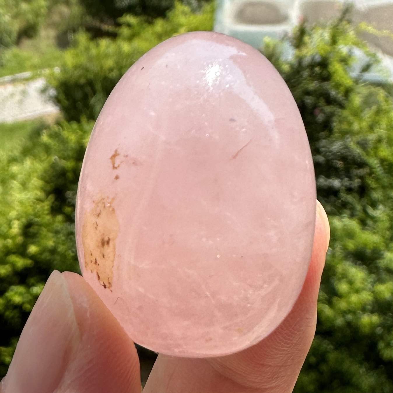 Nature Rose Quartz Tumble Stones; Pink Quartz Gemstone Nuggets, Semi-Polished Love Stone