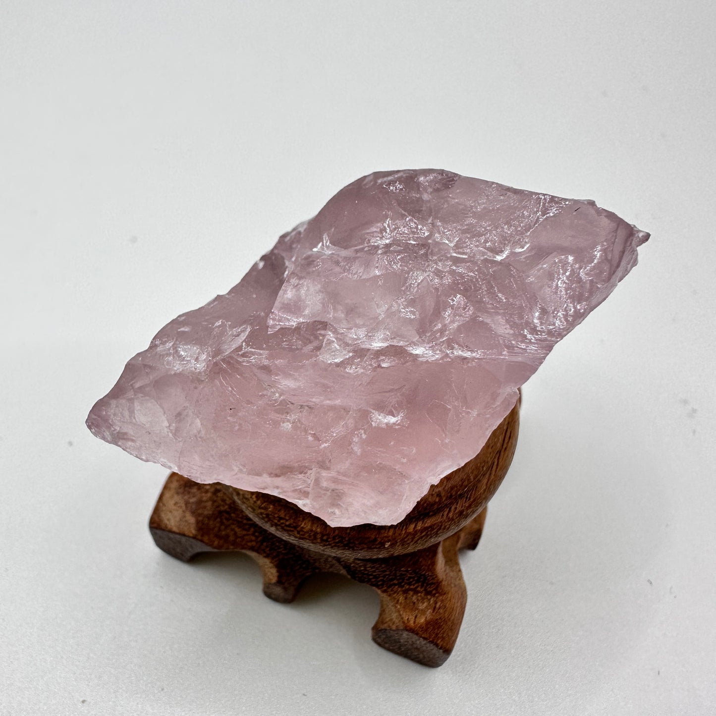 Nature Rose Quartz Raw Stone, Genuine Pink Quartz Crystal Chunks