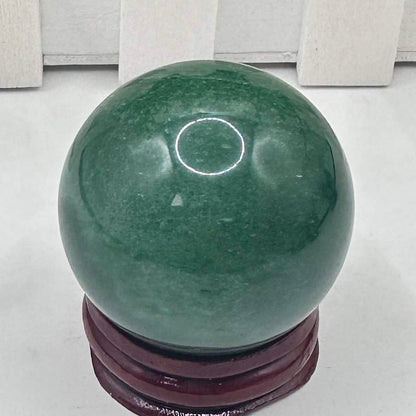 Green Aventurine Mini Sphere, Natural Aventurine Crystal Orb, Polished Green Aventurine Crystal Ball, Pocket Sphere