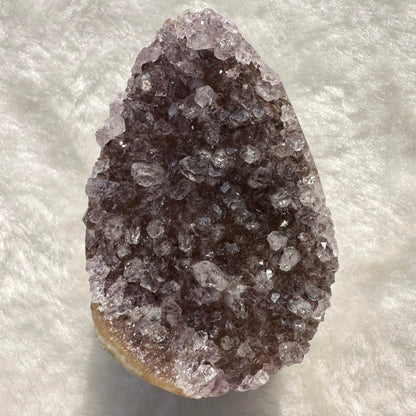 Natural Colorful Amethyst Dragon Egg Geode from Uruguay, Rare Find Different Colors of Amethyst Geodes