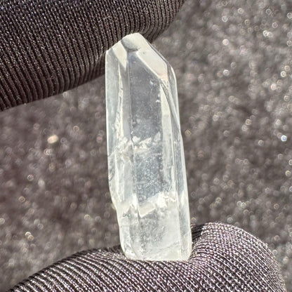 Natural Clear Quartz Crystal Tips, Small Clear Quartz Prisms