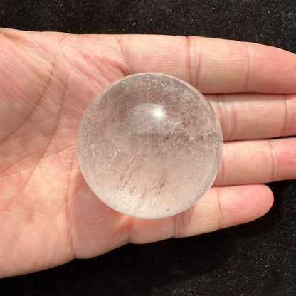 Natural Clear Quartz Crystal Sphere, Clear Quartz Orb, Crystal Ball