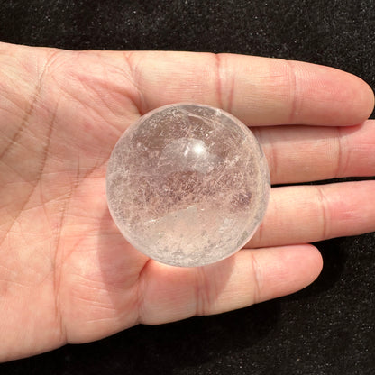 Natural Clear Quartz Crystal Sphere, Clear Quartz Orb, Crystal Ball