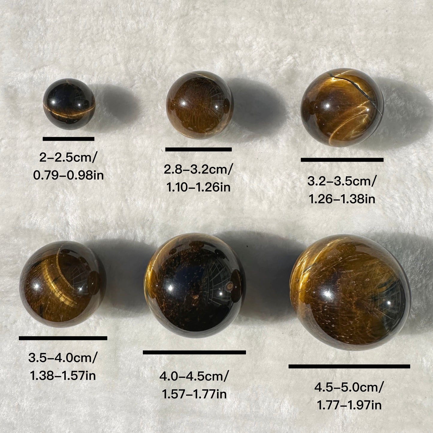 Golden Tiger Eye Ball, Natural Tiger's Eye Mini Sphere