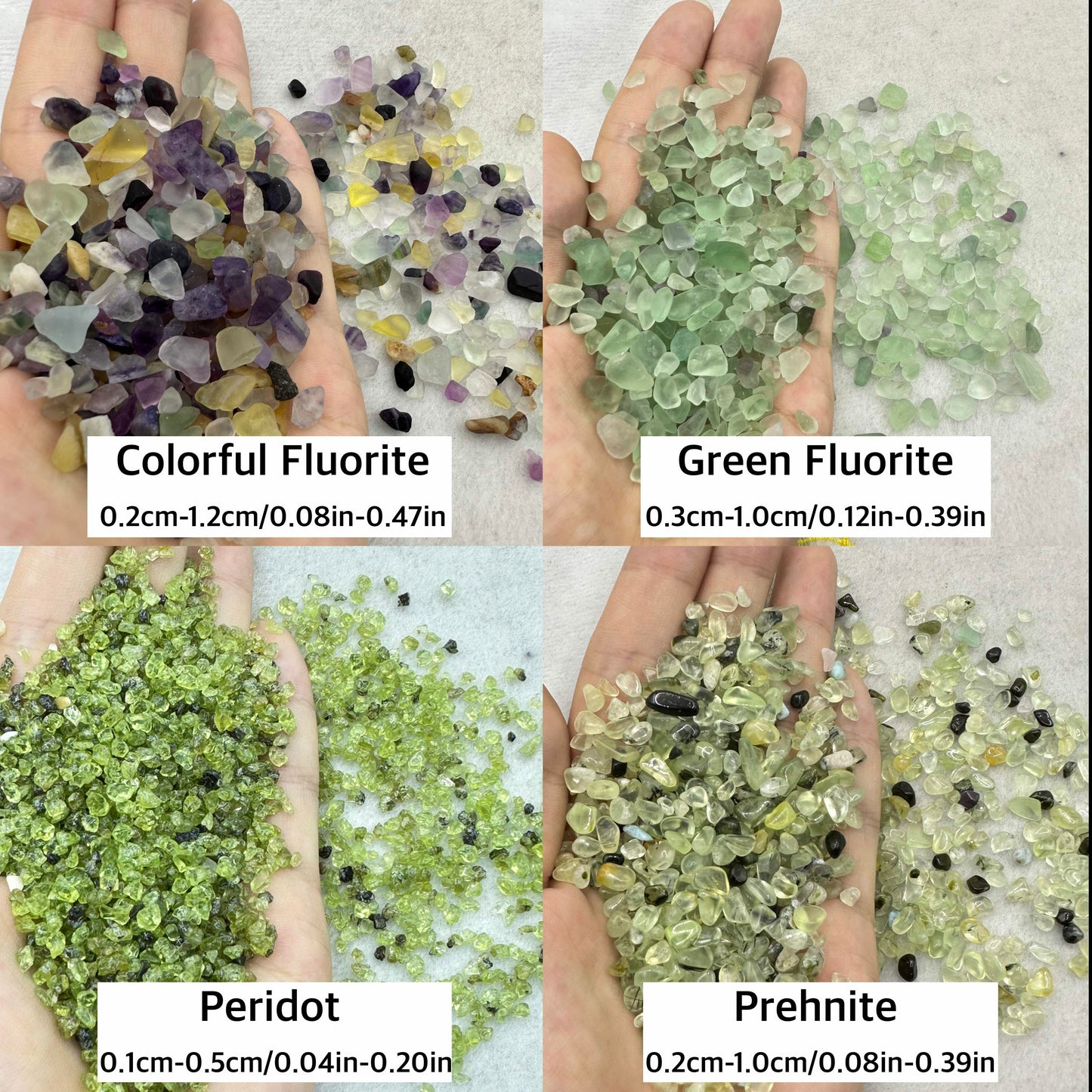 Natural Green Fluorite  Crystal Chips, Green Fluorite Gemstone Chips