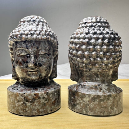 Natural Yooperlite Buddha Statue, Yooperlite Buddha Sculpture, Fluorescent Sodalite God Carving