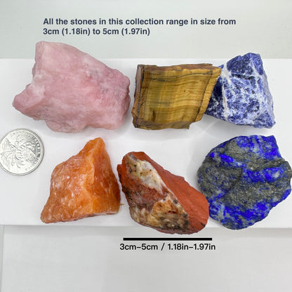 Nature Sodalite Raw Stones, Unpolished Sodalite Chunks, Crystal Specimen