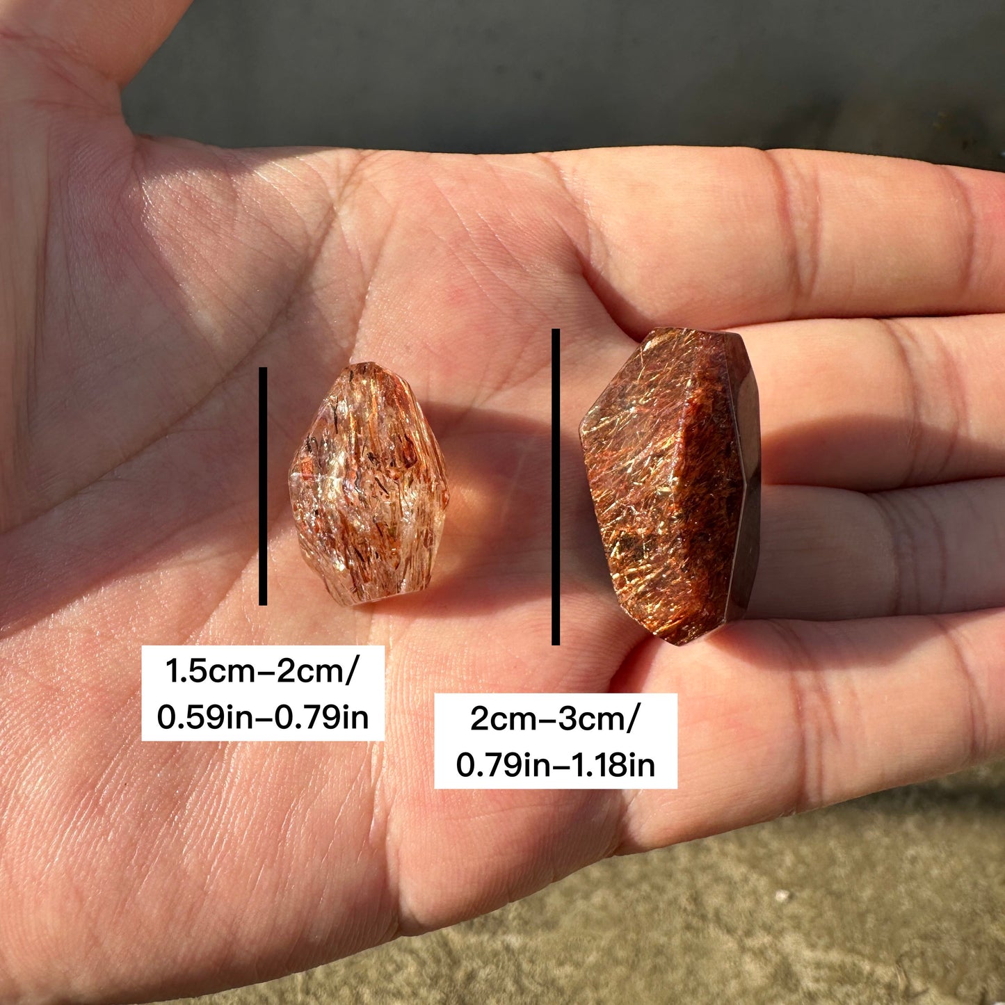 Rare Multi-Colored Rutile Quartz, Super Clear Crystal with Multi-Colored Rutile Inclusions